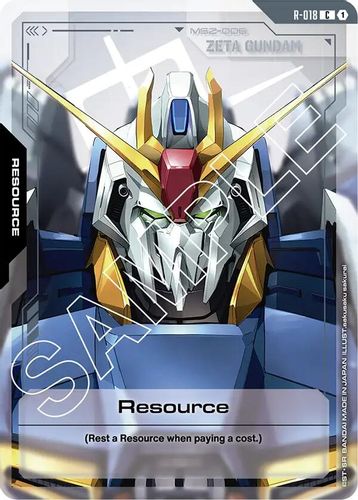 Resource (R-018) card
