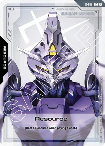 Resource (R-019) card