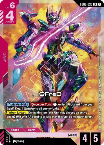 GFreD (GD03-035) card