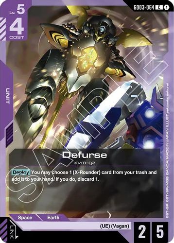 Defurse (GD03-064) card