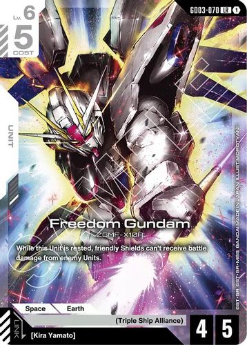 Freedom Gundam (GD03-070) card