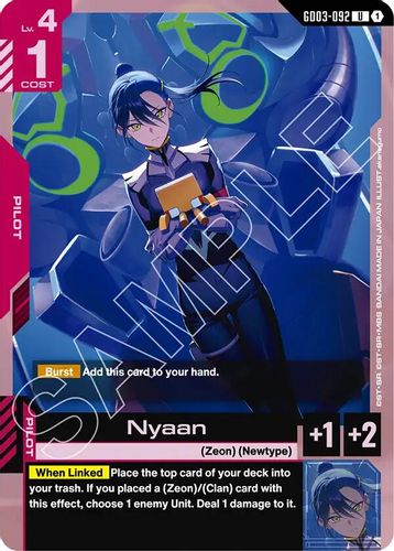 Nyaan (GD03-092) card