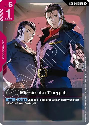 Eliminate Target (GD03-110) card