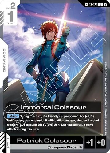 Immortal Colasour (GD03-120) card