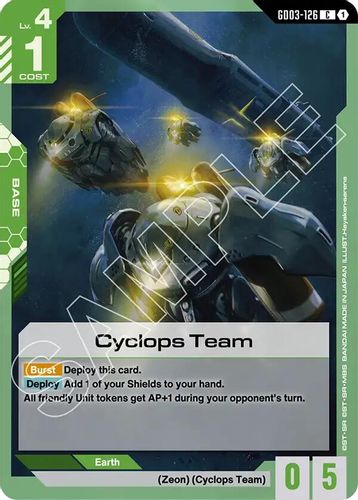 Cyclops Team (GD03-126) card