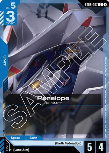 Penelope (ST08-007) card