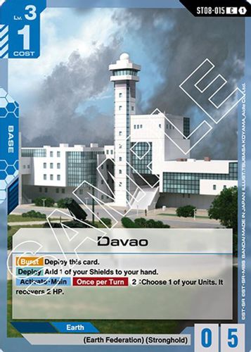 Davao (ST08-015) card
