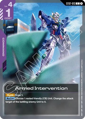 Armed Intervention (ST07-013) card