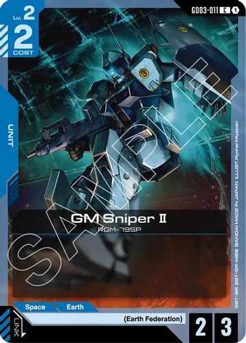 GM Sniper II (GD03-011) card