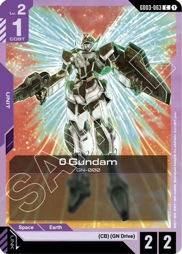 0 Gundam (GD03-063) card