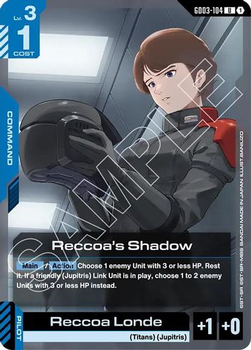 Reccoa's Shadow (GD03-104) card