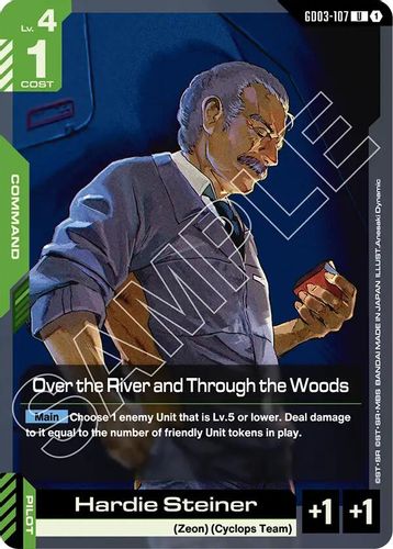 Over the River and Through the Woods (GD03-107) card
