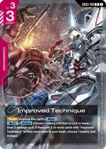 Improved Technique (GD03-109) card