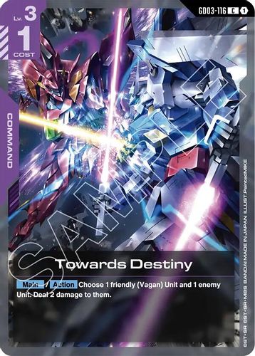 Towards Destiny (GD03-116) card