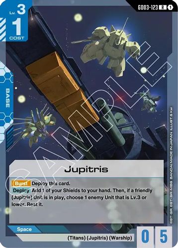 Jupitris (GD03-123) card