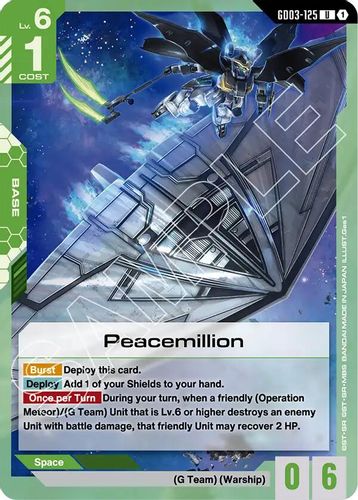 Peacemillion (GD03-125) card