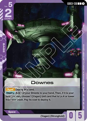 Downes (GD03-130) card