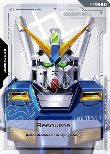 Resource (R-020) card