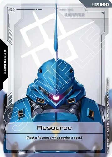 Resource (R-022) card