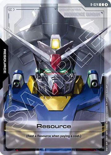Resource (R-024) card