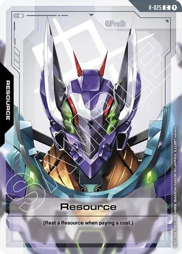 Resource (R-025) card