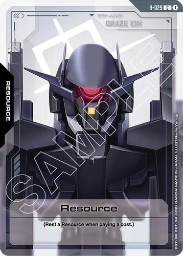 Resource (R-029) card