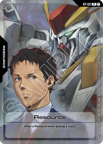 Resource (Mobile Suit Gundam: Hathaway's Flash) (RP-021) card