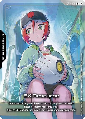 EX Resource (Premium Card Collection Gundam Assemble - PC02A) (EXRP-009) card