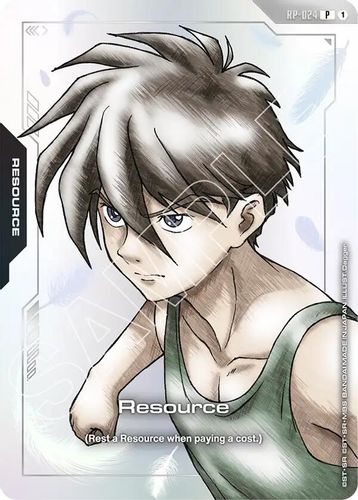 Resource (Premium Accessory Set - Mobile Suit Gundam Wing) (RP-024) card