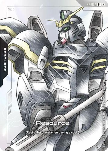 Resource (Premium Accessory Set - Mobile Suit Gundam Wing) (RP-027) card