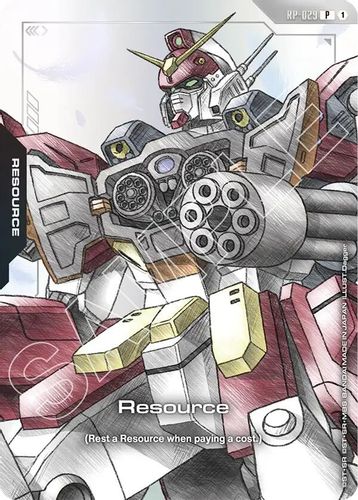 Resource (Premium Accessory Set - Mobile Suit Gundam Wing) (RP-029) card
