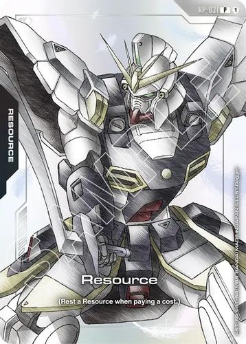 Resource (Premium Accessory Set - Mobile Suit Gundam Wing) (RP-031) card
