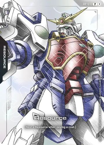 Resource (Premium Accessory Set - Mobile Suit Gundam Wing) (RP-033) card