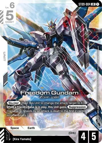 Freedom Gundam (ST09-004) card