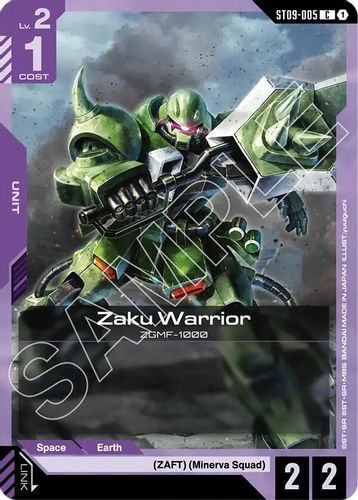 Zaku Warrior (ST09-005) card