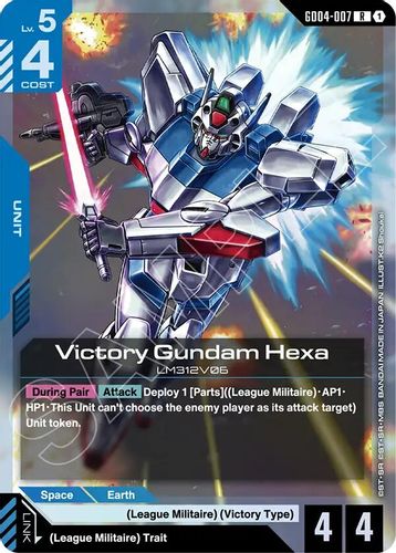 Victory Gundam Hexa (GD04-007) card
