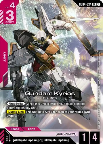 Gundam Kyrios (GD04-034) card