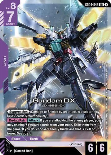 Gundam DX (GD04-049) card