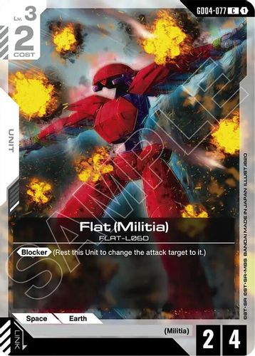 Flat (Militia) (GD04-077) card