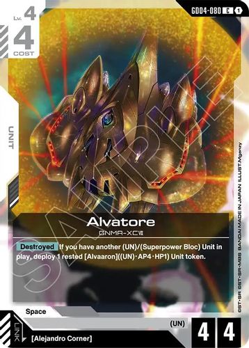 Alvatore (GD04-080) card
