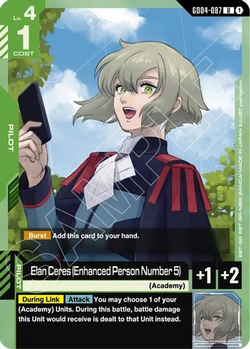 Elan Ceres (Enhanced Person Number 5) (GD04-087) card