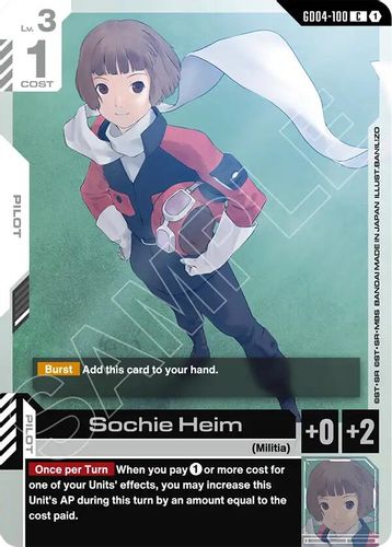 Sochie Heim (GD04-100) card