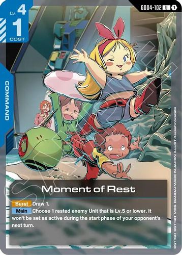 Moment of Rest (GD04-102) card