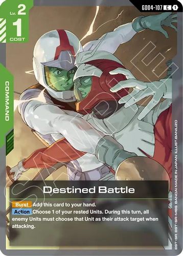 Destined Battle (GD04-107) card