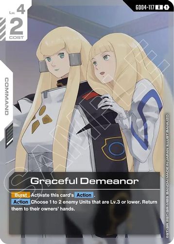 Graceful Demeanor (GD04-117) card