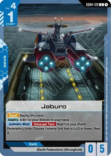 Jaburo (GD04-122) card