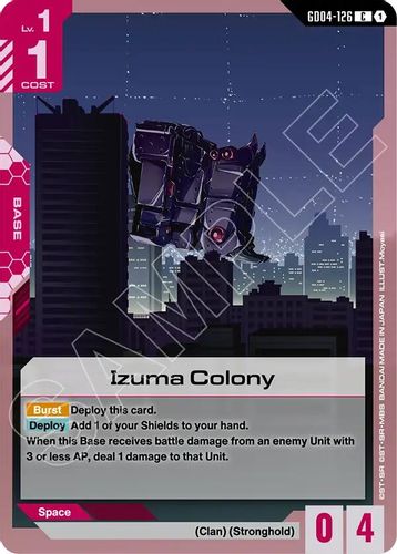 Izuma Colony (GD04-126) card