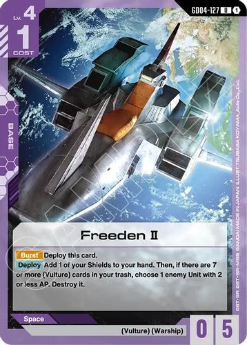 Freeden II (GD04-127) card