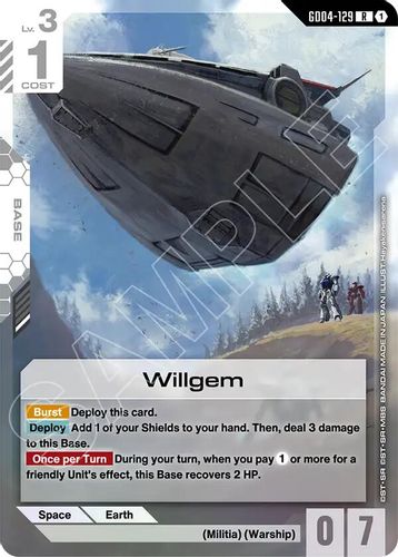 Willgem (GD04-129) card
