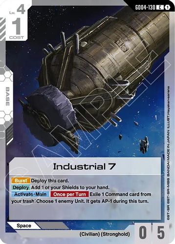 Industrial 7 (GD04-130) card